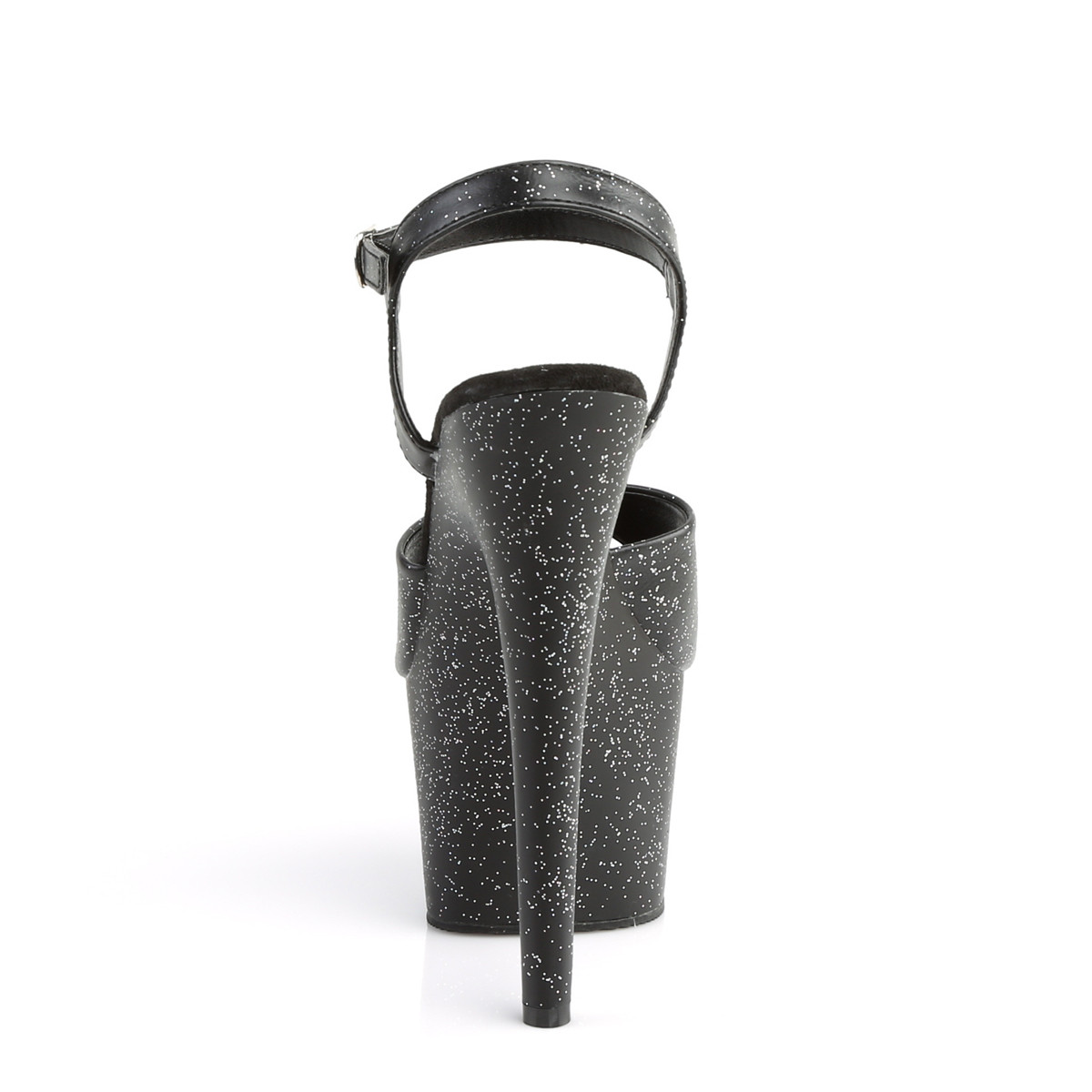 Pleaser Adore-709MMG BPU/M - Czarne sandały na wysokiej platformie