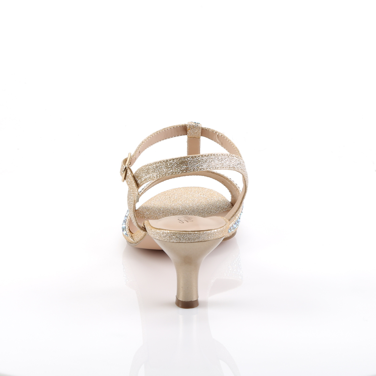 Fabulicious Audrey-05 NUFA - Beżowe sandały na obcasie