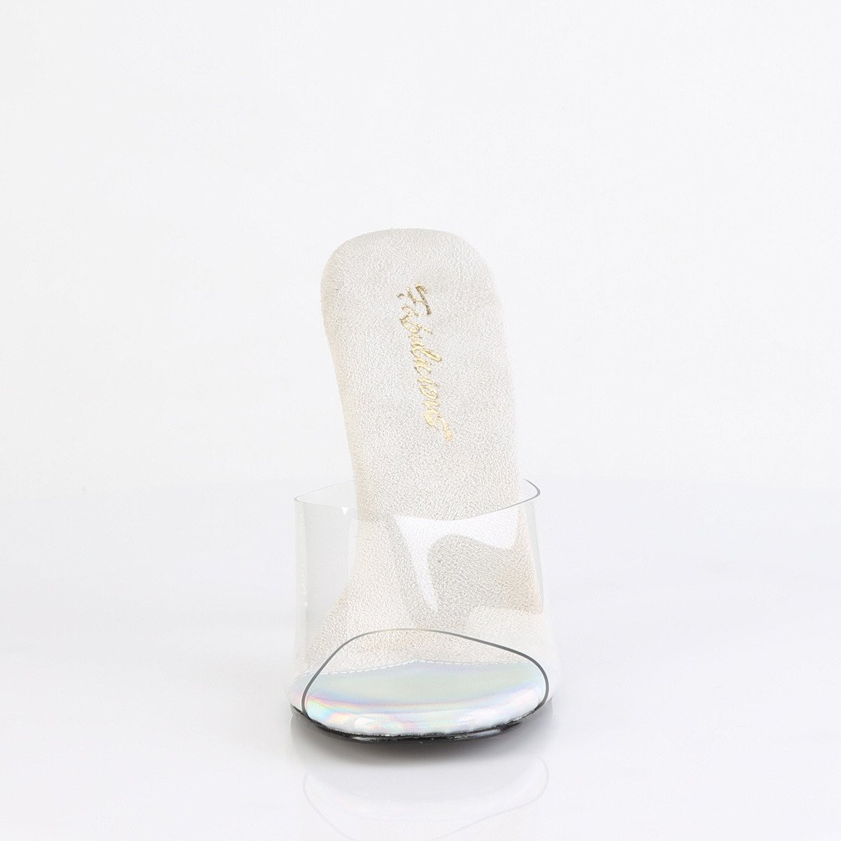 Fabulicious Gala-01DSP C/SRS - Przezroczyste klapki na wysokim obcasie