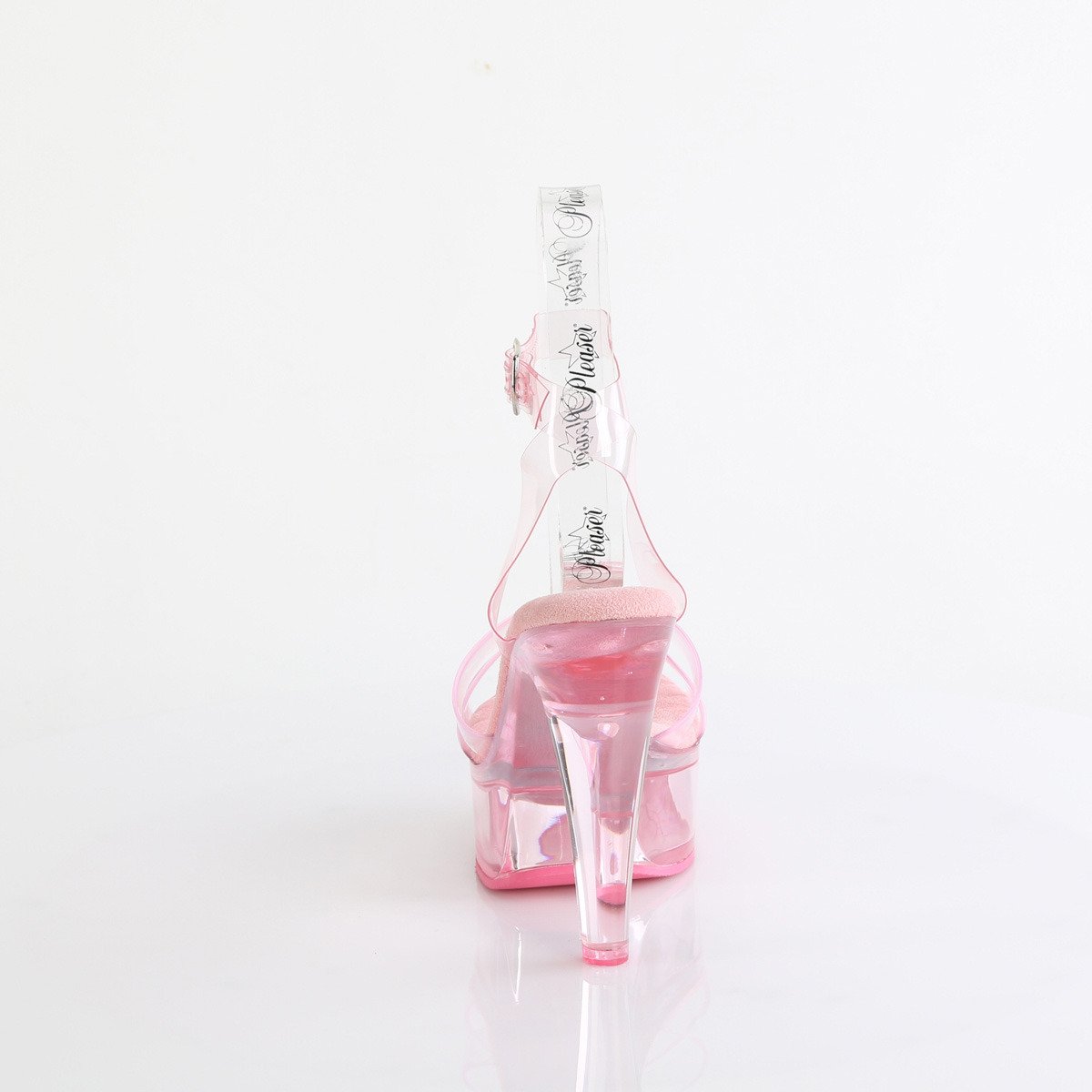 Fabulicious Martini-505 BP/PNT - Różowe sandały z platformą na platformie z wysokimi obcasami