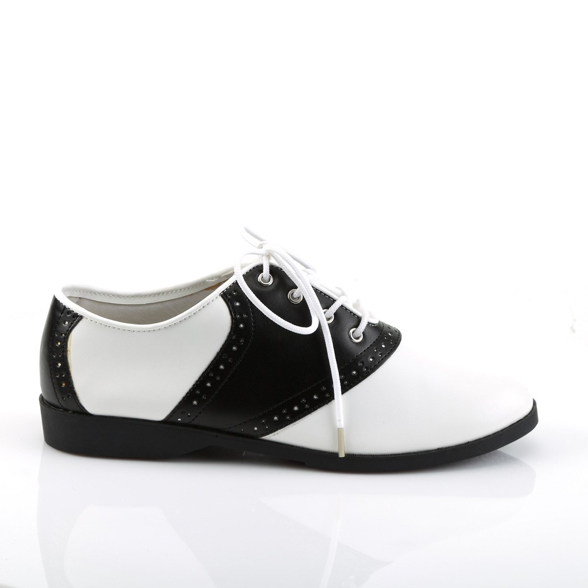 Funtasma Saddle-50 BW/PU - Czarne buty