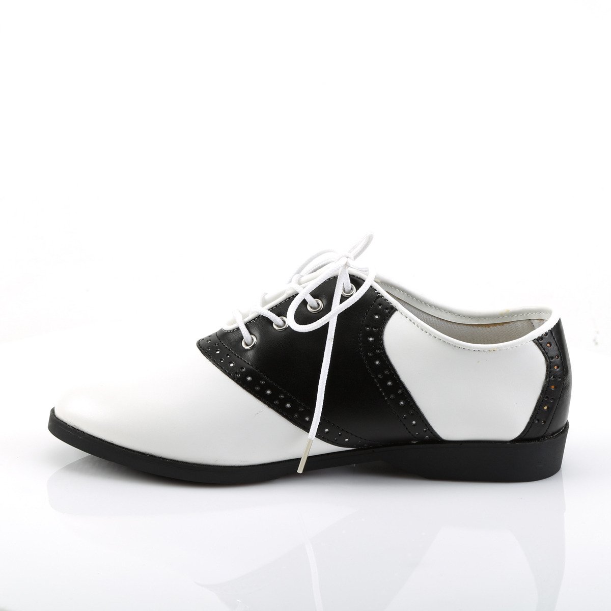 Funtasma Saddle-50 BW/PU - Czarne buty