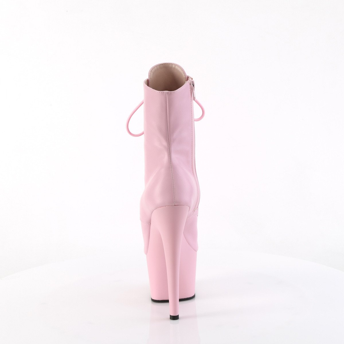 Pleaser Adore-1021 BPPU/M - Różowe buty za kostkę na wysokiej platformie