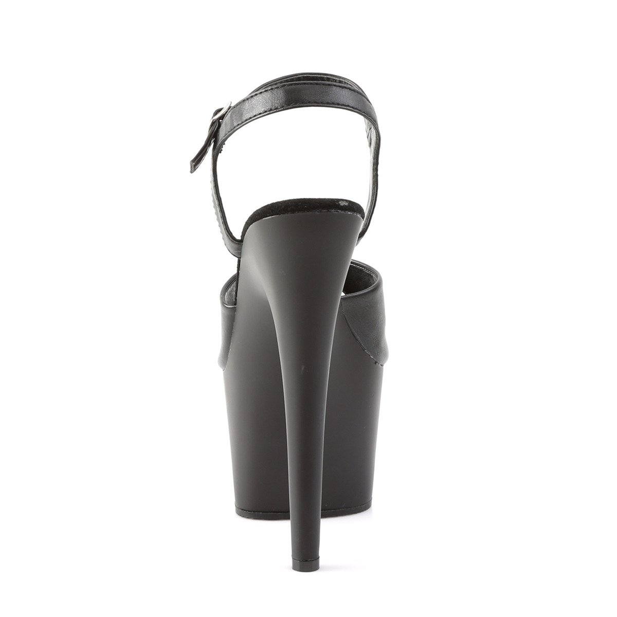 Pleaser Adore-709 BPU/M - Czarne sandały na wysokiej platformie