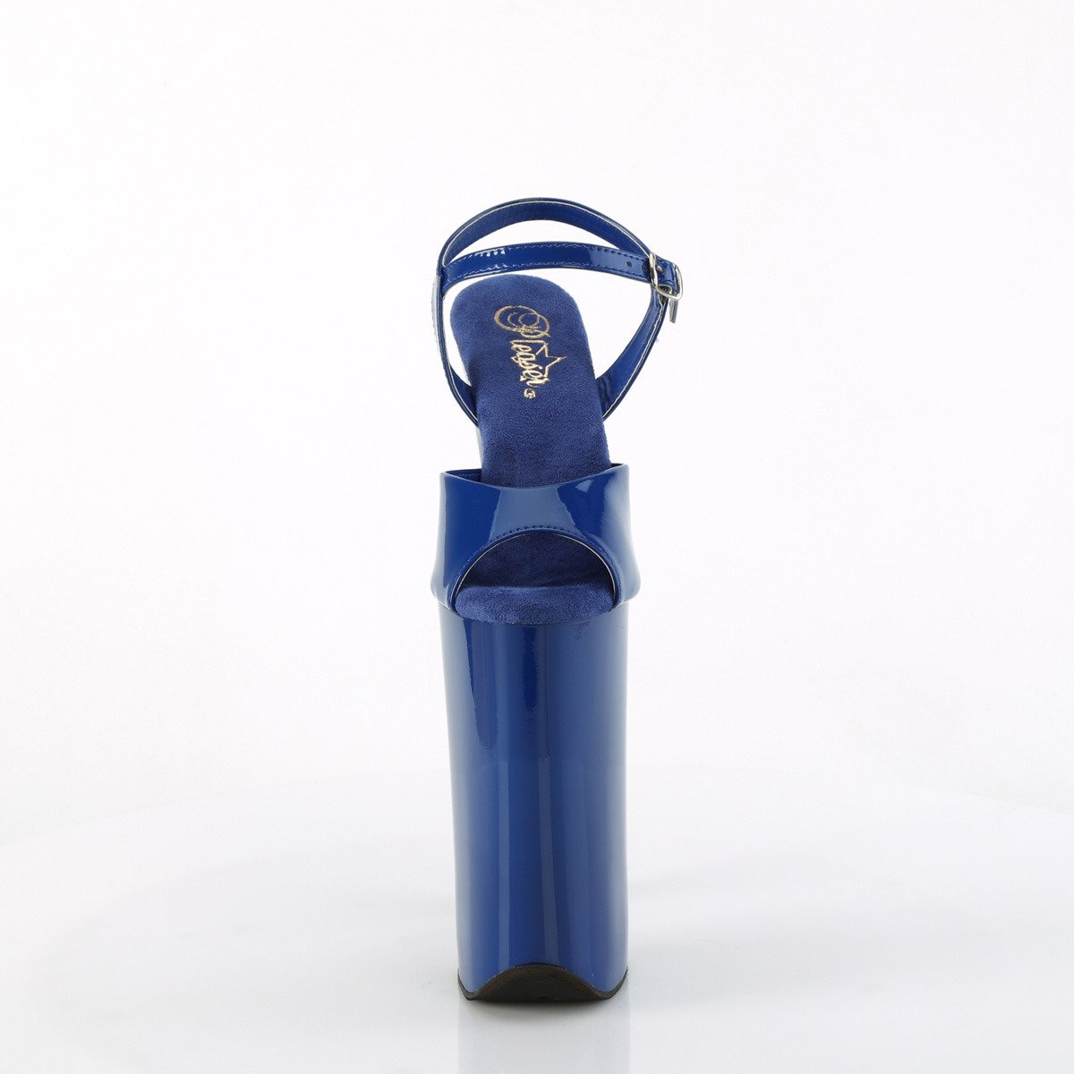 Pleaser Beyond-009 RYBL/M - Niebieskie sandały na wysokiej platformie