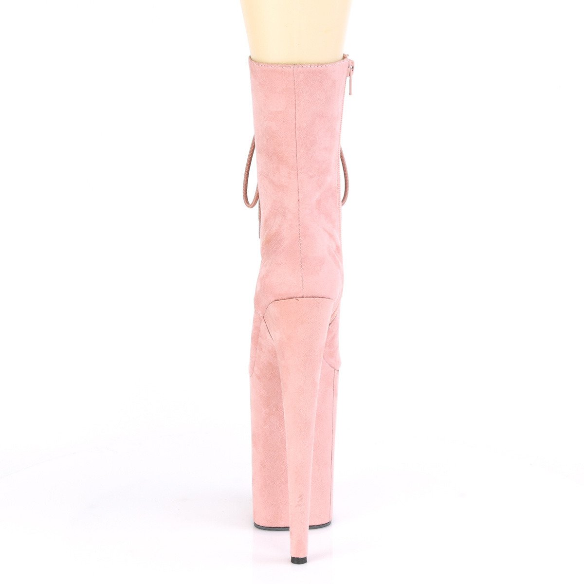 Pleaser Infinity-1020FS BPFS/M - Różowe buty za kostkę na wysokiej platformie