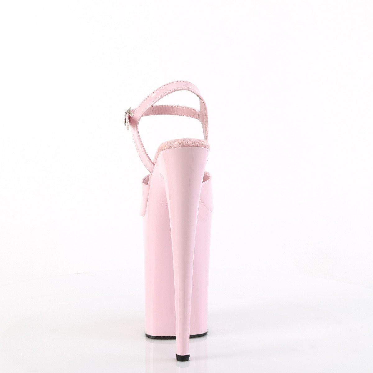 Pleaser Infinity-909 BP/M - Różowe sandały na wysokiej platformie