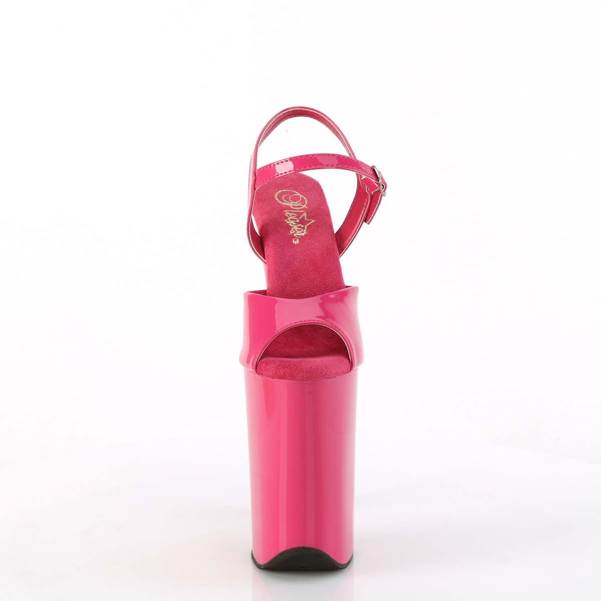 Pleaser Infinity-909 HP/M - Różowe sandały na wysokiej platformie