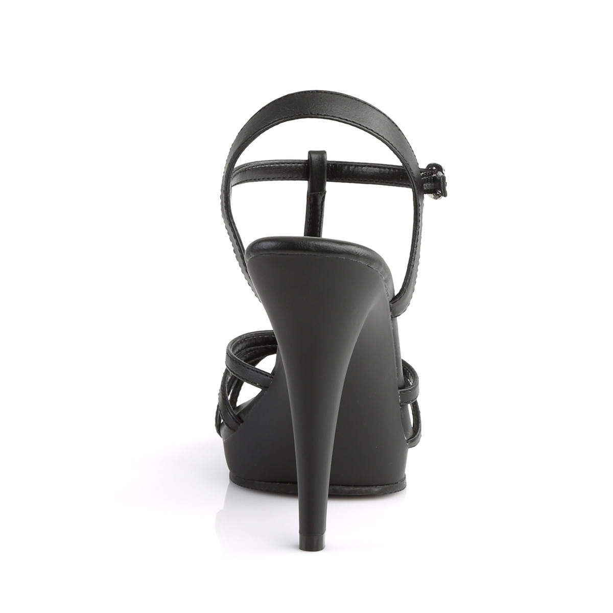 Fabulicious Flair-420 BPU/M - Czarne sandały na wysokim obcasie