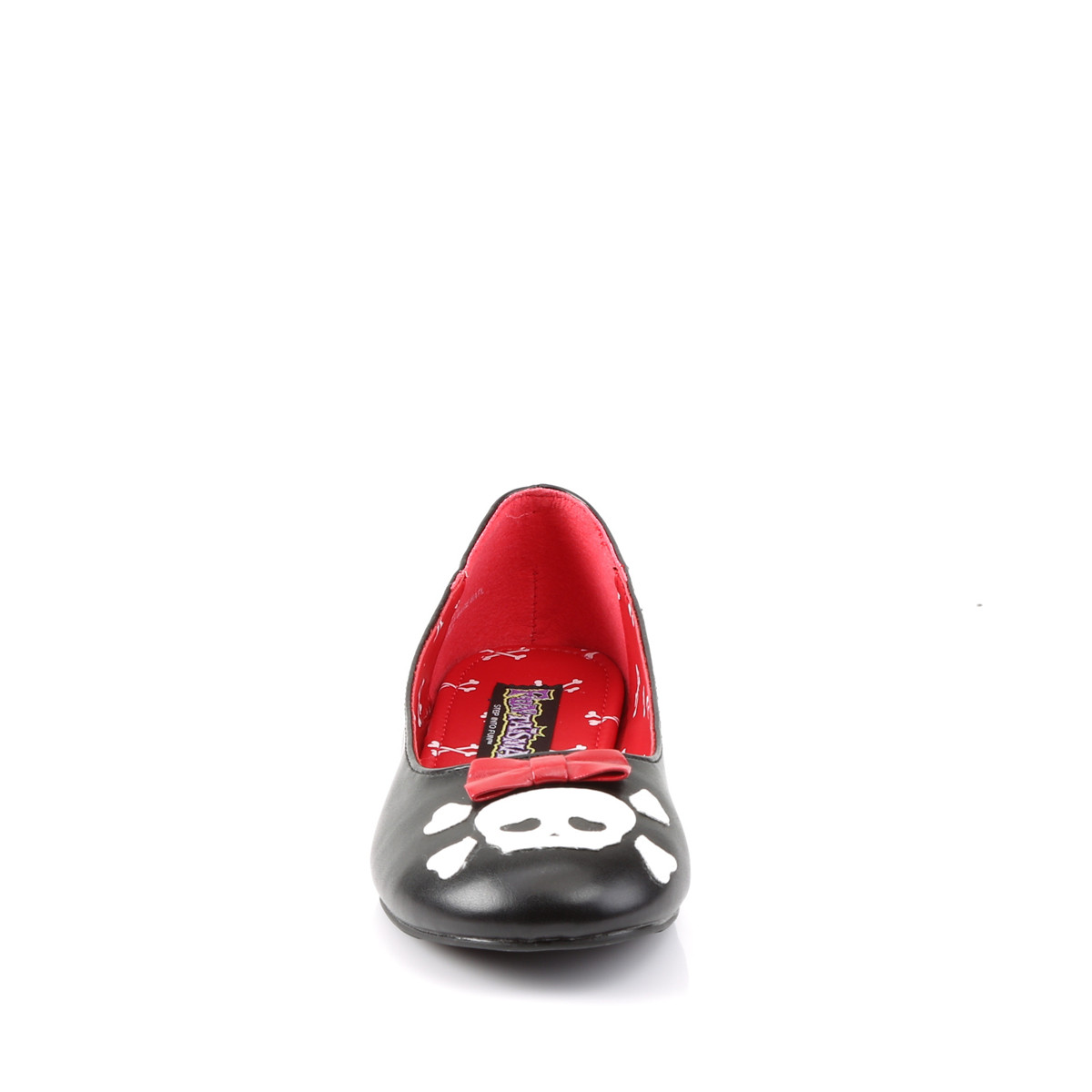 Funtasma Punk-14 B/PU - Czarne baleriny